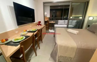 Studio com 1 dormitório para alugar, 26 m² por r$ 4.290/mês - vila mariana - são paulo/sp