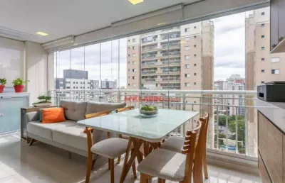 Lindo apartamento de 2 quartos sendo 1 suíte com 2 vagas de garagem - 70m² de área útil - empreendimento com lazer completo à 650m do metrô são judas