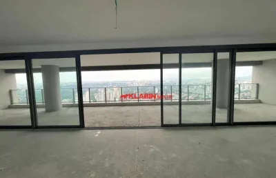 Apartamento de 4 suítes com 275m² de área útil - 4 vagas de garagem - vila madalena em andar alto com vista panorâmica - lazer completo