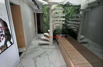 Cobertura com 3 dormitórios à venda, 120 m² por r$ 1.270.000,00 - vila palmeiras - são paulo/sp