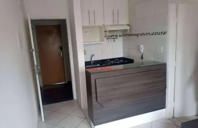 Apartamento com 28m² de área útil - 1 suíte com 1 vaga de garagem - ótima localização em mirandópolis à 300m do metrô praça da árvore -portaria 24 hrs