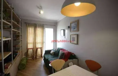 Apartamento de 2 quartos com 62m² de área útil - 1 vaga de garagem - prédio com lazer e excelente localização com fácil acesso ao metrô santa cruz