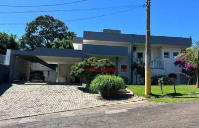 Sobrado com 5 dormitórios à venda, 350 m² por r$ 1.900.000 - condominio parque das garças i - atibaia/sp