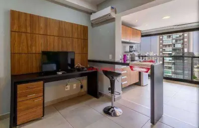 Studio com 1 dormitório para alugar, 35 m² por r$ 4.224,91/mês - vila mariana - são paulo/sp