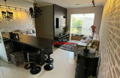 Apartamento com 2 dormitórios à venda, 49 m² por r$ 510.000,00 - vila anastácio - são paulo/sp