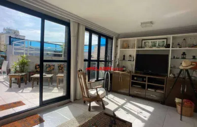 Cobertura com 2 dormitórios à venda, 190 m² por r$ 1.900.000,00 - chácara inglesa - são paulo/sp