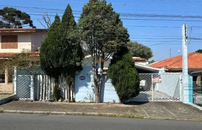Casa à venda no santa quitéria - curitiba - área total: 350 m² | 5 quartos | 2 banheiros | escritório | edícula com churrasqueira