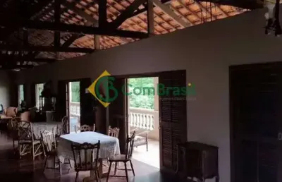 Chácara com 8 quartos e piscina, parque morumbi, mogi das cruzes