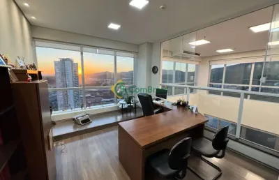 Sala comercial alto padrão nova mogilar - helbor dual patteo mogilar