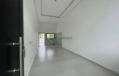 Casa térrea nova com quintal, 3 dormitórios com suíte, em bairro - mogi das cruzes/sp