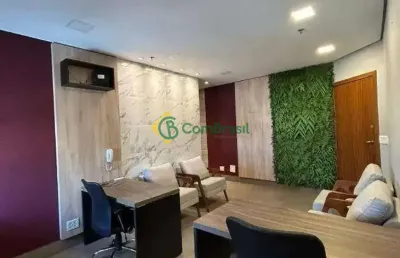 Linda sala comercial reformada e mobiliada para o seu negócio! vaga de garagem coberta. centro da cidade. mogi das cruzes - sp