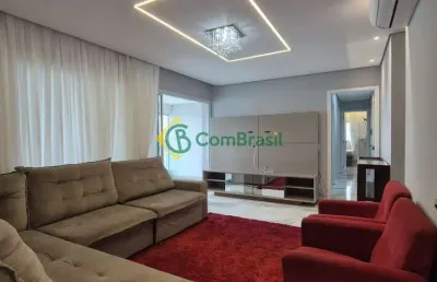 Apartamento mobiliado locação com 3 suítes, lazer completo. helbor passeo mogilar - mogi das cruzes/sp