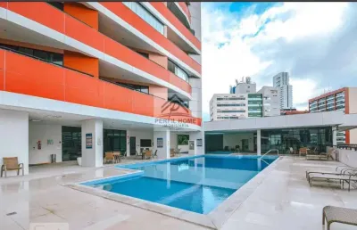 Apartamento mobiliado para venda em salvador, caminho das arvores, 1 dormitório, 1 banheiro, 1 vaga