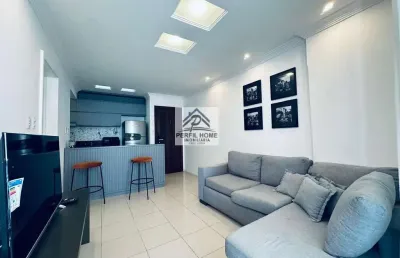 Apartamento mobiliado para venda em salvador, caminho das arvores, 1 dormitório, 1 suíte, 1 banheiro, 1 vaga