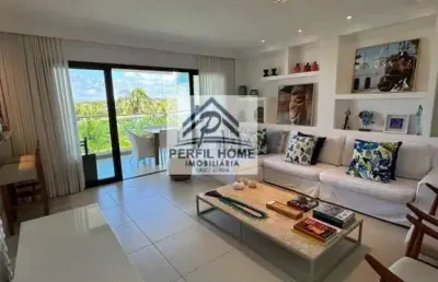 Apartamento mobiliado para venda em mata de são joão, praia do forte, 2 dormitórios, 1 suíte, 2 banheiros, 2 vagas