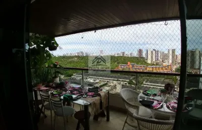 Apartamento para venda em salvador, jardim armação, 4 dormitórios, 3 suítes, 4 banheiros, 2 vagas
