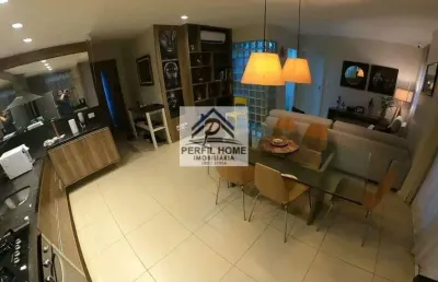 Apartamento mobiliado para venda, caminho das arvores, 2 dormitórios, 2 banheiros, 1 vaga
