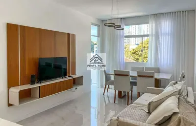 Apartamento para locação em salvador, graça, 3 dormitórios, 1 suíte, 2 banheiros, 1 vaga