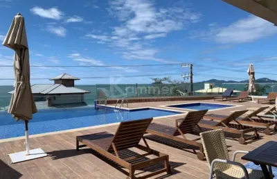 Excelente apartamento 3 dormitórios, mobiliado, vista mar em balneário piçarras a poucos metros do mar