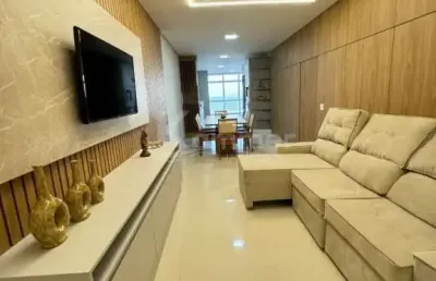 Apartamento com 3 suítes de frente para o mar mobiliado em navegantes