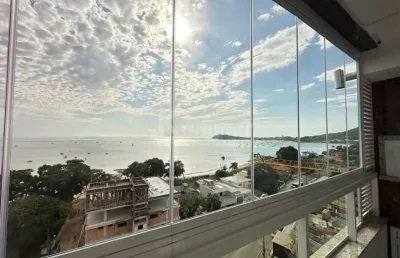 Frente mar a venda em penha, com 3 dormitórios finamente mobiliado