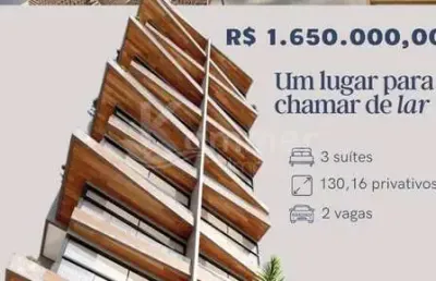 Apartamento com 3 quartos à venda na avenida nereu ramos, 5785, itacolomi, balneário piçarras, 130 m2 por r$ 1.650.000