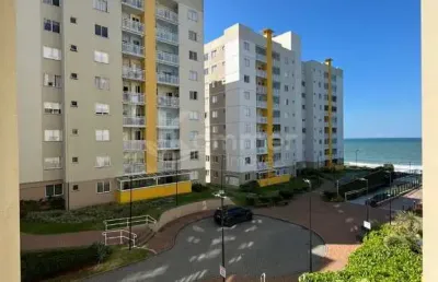 Apartamento pé na areia a venda em barra velha, mobiliado
