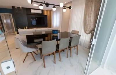 Apartamento com 3 suítes a venda em meia praia itapema