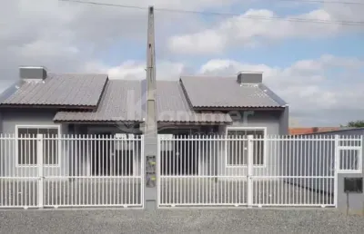 Oportunidade única: casa à venda em barra velha-sc, itajuba, 2 quartos, 1 suite, 1 sala, 2 banheiros, 1 vaga de garagem, 74m².