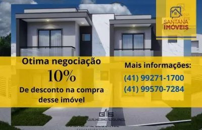 Sobrado com 3 dormitórios à venda, 97 m² por r$ 560.000,00 - conjunto águas claras - campo largo/pr
