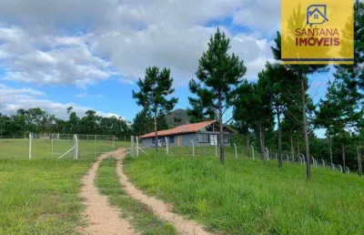 Chácara com 3 dormitórios à venda, 24200 m² por r$ 1.350.000,00 - felpudo - campo largo/pr