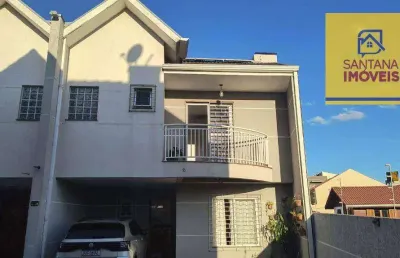 Sobrado com 3 dormitórios à venda, 129 m² por r$ 690.000 - vila ferrari - campo largo/pr