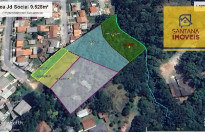 Terreno à venda, 1022 m² por r$ 2.300.000 - jardim social - campo largo/pr