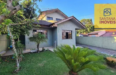Casa com 3 dormitórios à venda, 290 m² por r$ 1.300.000 - bom jesus - campo largo/pr