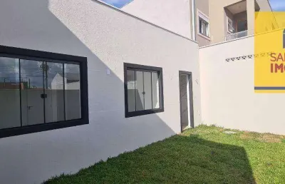 Casa com 3 dormitórios à venda, 64 m² por r$ 350.000 - vila glória - campo largo/pr