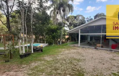 Chácara com 3 dormitórios à venda, 20000 m² por r$ 1.300.000,00 - felpudo - campo largo/pr