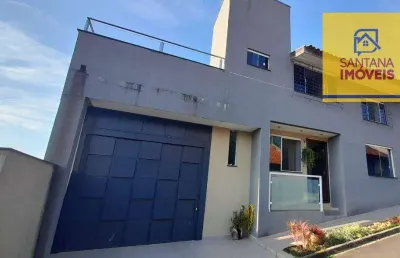 Sobrado com 4 dormitórios à venda, 115 m² por r$ 390.000,00 - jardim esmeralda - campo largo/pr