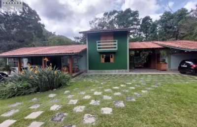 Casa para venda em teresópolis, bom retiro, 4 dormitórios, 2 suítes, 5 banheiros, 5 vagas