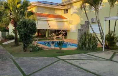 Casa sobrado com 5 dormitórios à venda, 364 m²  - condomínio portal do sabiá - araçoiaba da serra/sp