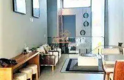 Casa sobrado com 3 suítes à venda,  condomínio sunlake spa