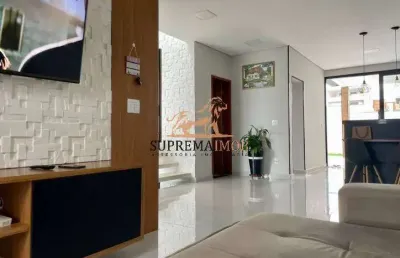 Casa com 3 dormitórios à venda, 148 m² - condomínio horto florestal villagio - sorocaba/sp