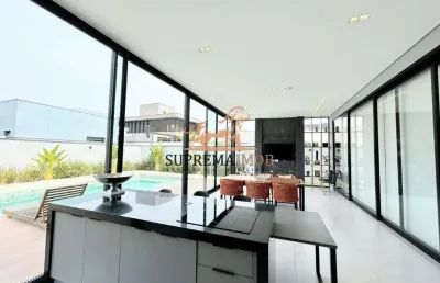 Casa alto padrão com 3 suítes à venda - alphaville nova esplanada 4
