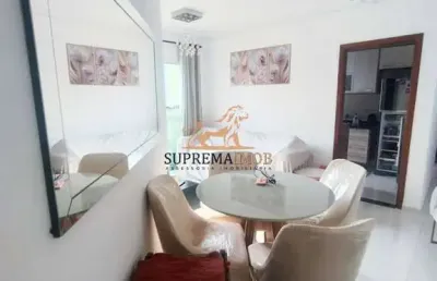 Apartamento mobiliado com 64 m² á venda , residencial aspen