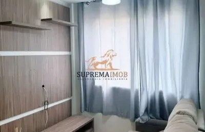 Apartamento com 49 m² mobiliado  á venda , condomínio parque sicília
