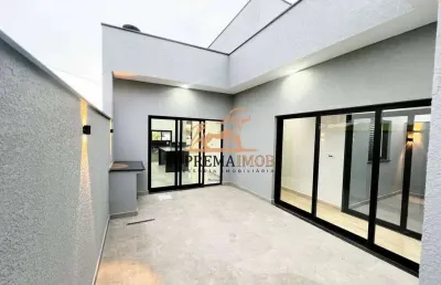 Casa térrea com 3 quartos á venda , condomínio reserva ipanema ii