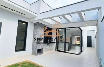 Casa térrea com 3 quartos por r$850.000,00 , condomínio reserva ipanema ii