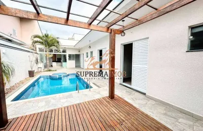 Casa com 3 suítes, piscina à venda - condomínio villagio milano