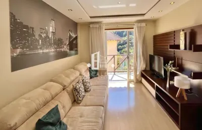 Imperdível! apartamento à venda em teresópolis-rj, no bairro bom retiro, com 2 quartos, 1 suíte, 2 banheiros, 2 vagas de garagem e 80,00 m².