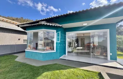 Casa em condomínio fechado com 3 quartos à venda no albuquerque, teresópolis , 100 m2 por r$ 695.000