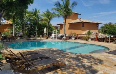 Casa em condomínio de luxo à venda em búzios-rj: 3 quartos, 2 suítes, 4 banheiros, 2 vagas de garagem, 157m² de área no bairro forno.